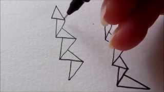 How to draw tanglepattern (Tw)Ing
