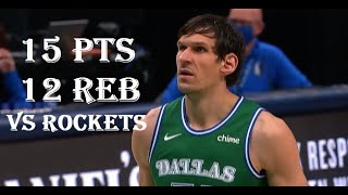 Boban Marjanovic 15 Pts 12 Reb Houston Rockets vs Dallas Mavericks HIGHLIGHTS