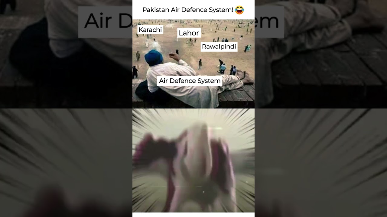 Pakistan Air Defence System Be Like.😂 