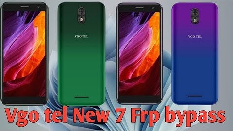 vgo tel new 7 frp bypass/vgo tel new 7 remove google account/vgo tel new 7 google account bypass