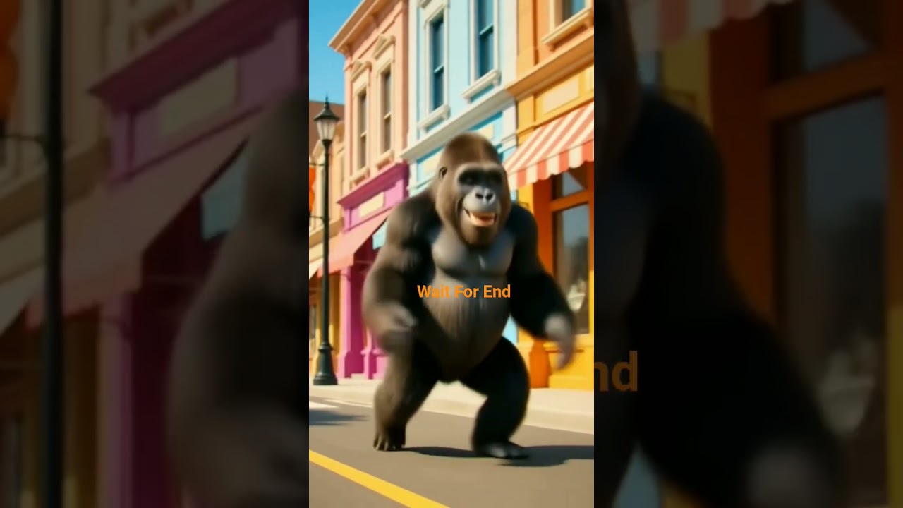 “This Gorilla Jump Dance Is Too Funny 😂🦍 