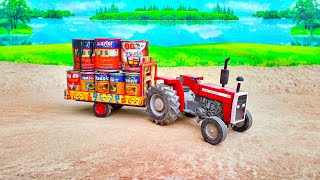 Hand made mini Massey 260 tractor model @technicalsaghir6705