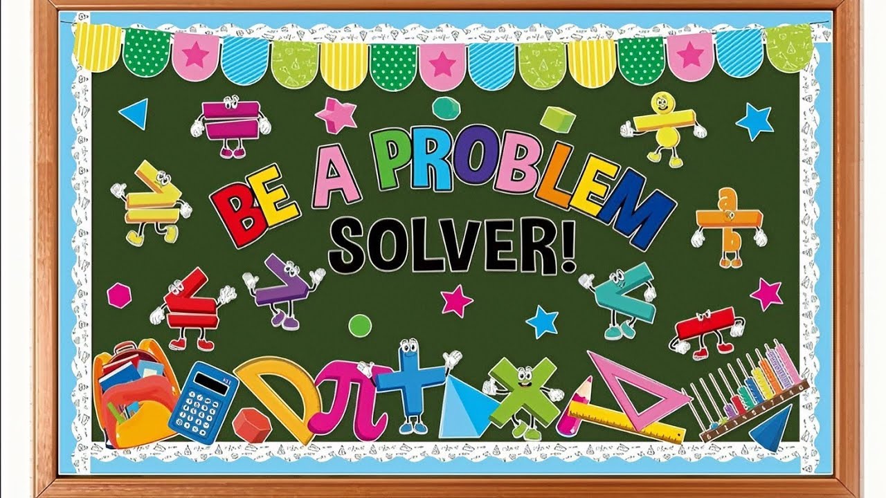 Maths Display Board🔥| Classroom Board  Decoration | @htnmathsacademe