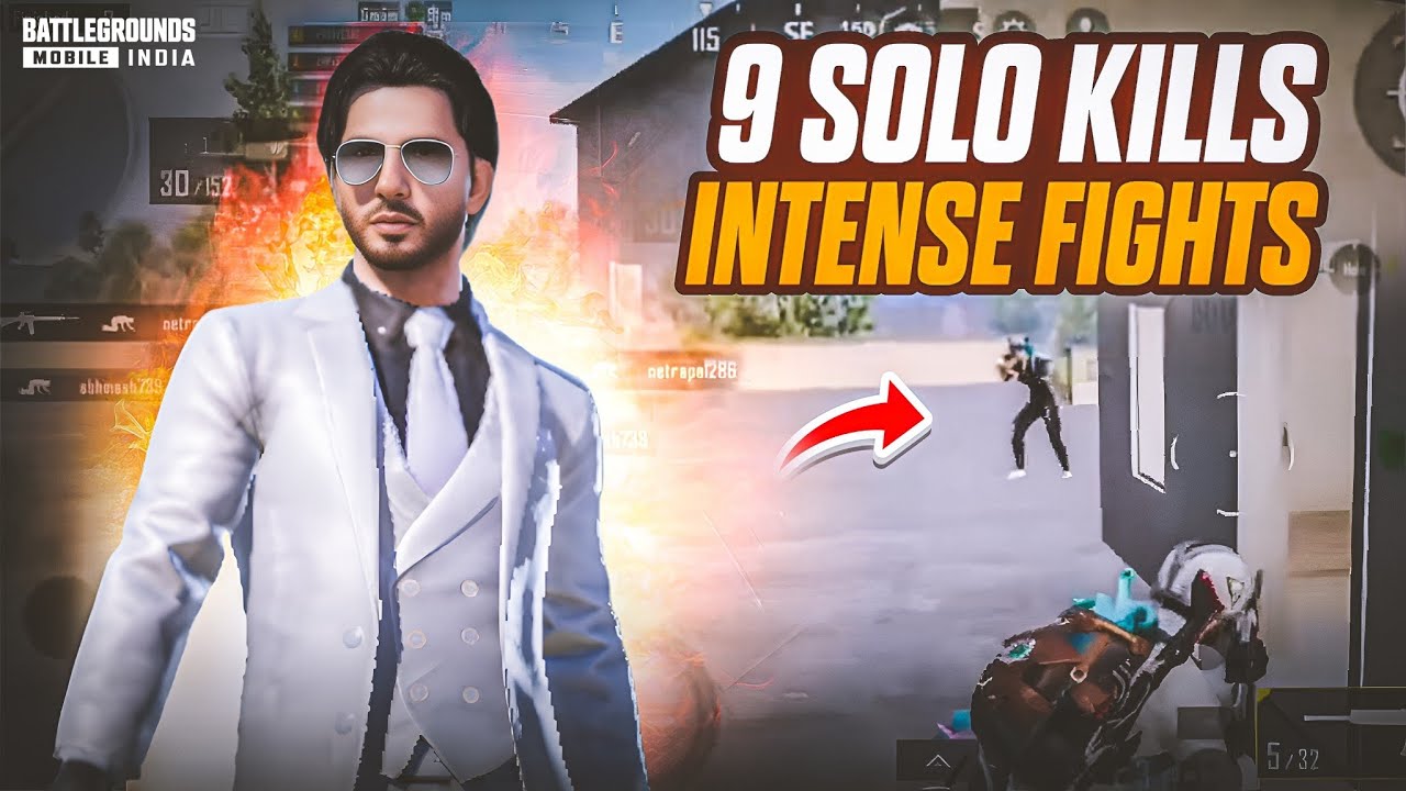 9 Solo Kills | Intense Fights | Sahaj Gaming | BGMI | Highlight | - YouTube