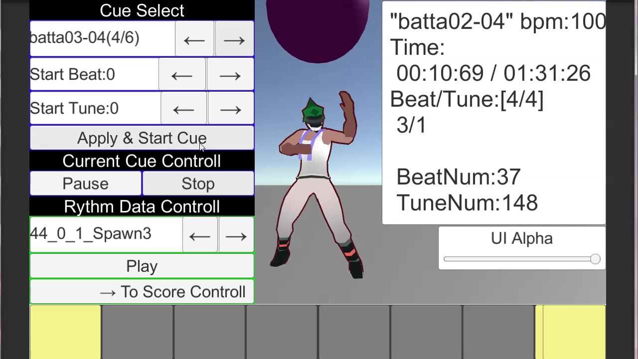 Rythm Game Test 2 - YouTube