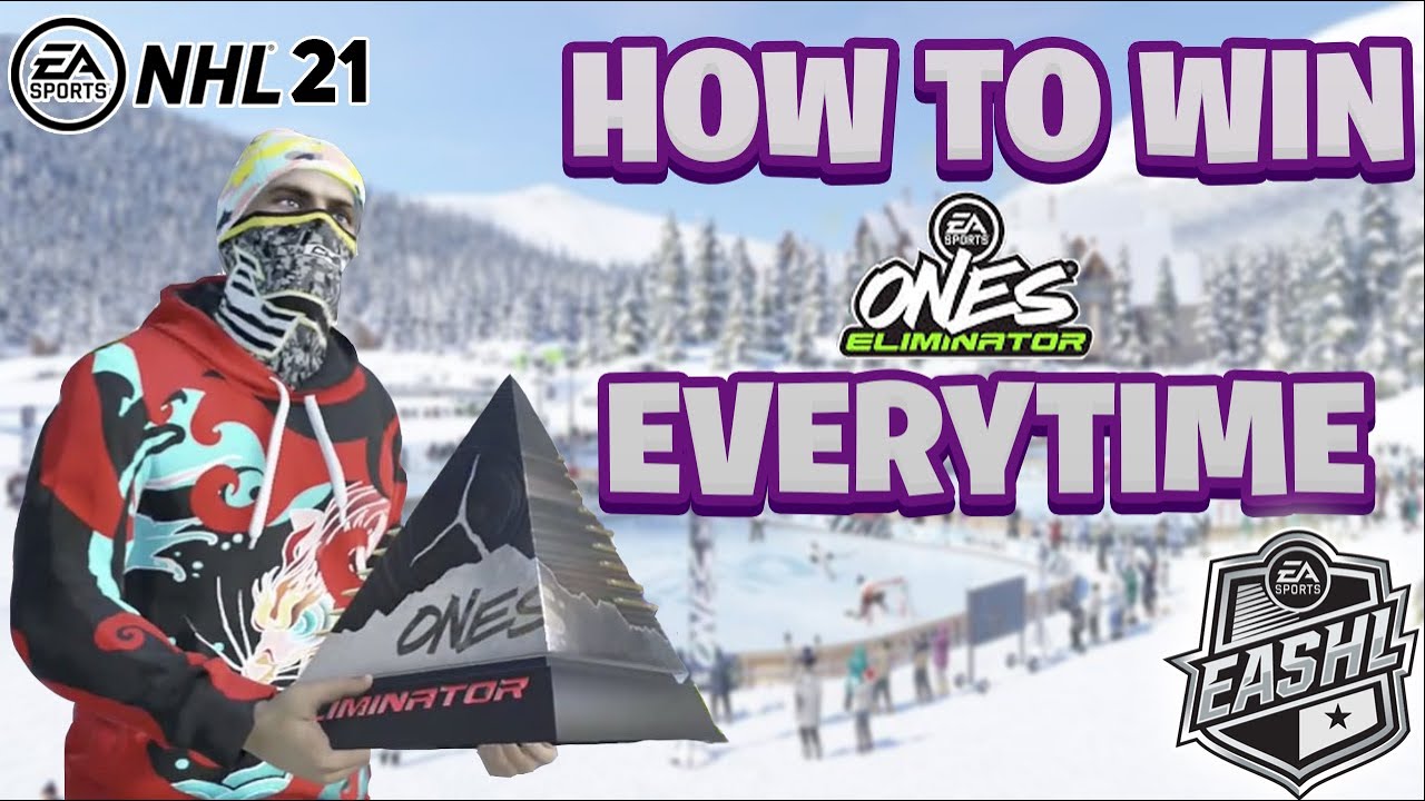 HOW TO WIN ONES ELIMANATOR IN NHL 21 EVERYTIME!