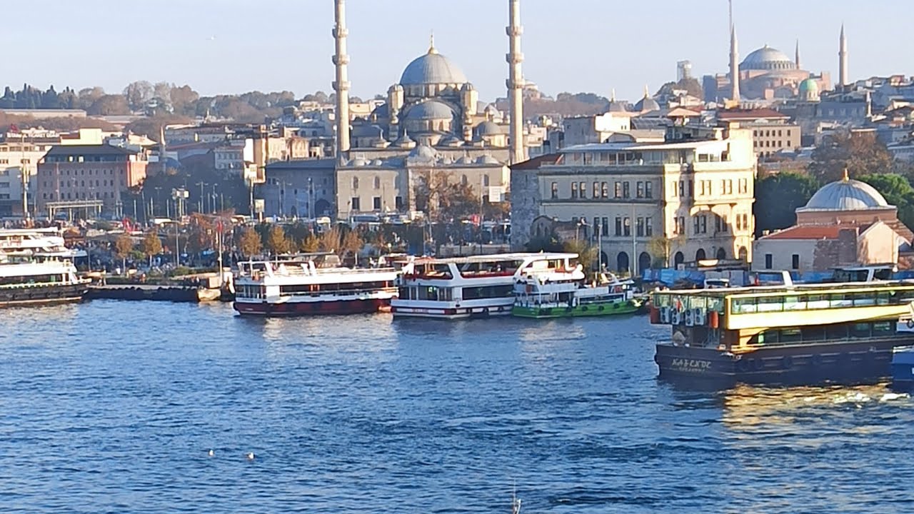 جولة في اسطنبول İstanbul turu: Taksim, Osmanbey, Şişli, Karaköy, Eminönü.. 🇩🇿🇹🇷.. 11/2025