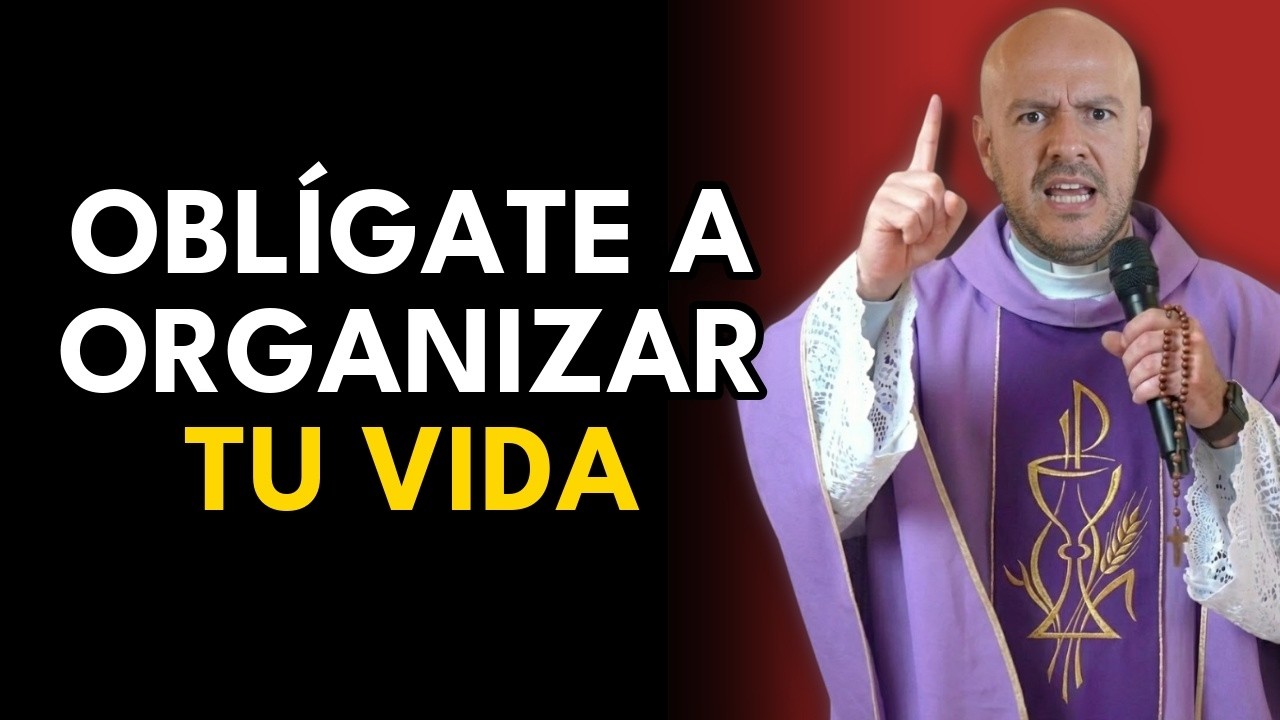 El padre Freddy advierte: La desorganización es una puerta abierta para el enemigo.