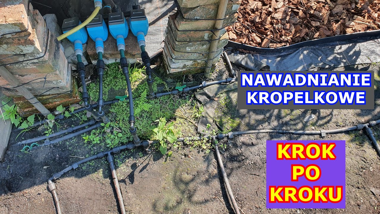 Instruktaż - SYSTEM NAWADNIANIA KROPELKOWEGO Krok po Kroku - warto kupić? INFORMACJE, MONTAŻ LINII