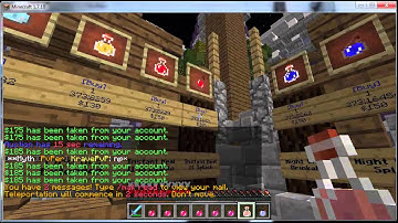 Minecraft server Originpvp-BlackMatzu have fly hacks