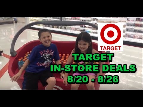 TARGET IN-STORE DEALS:  8/20 -8/26 | CHEAP GROCERY DEALS!