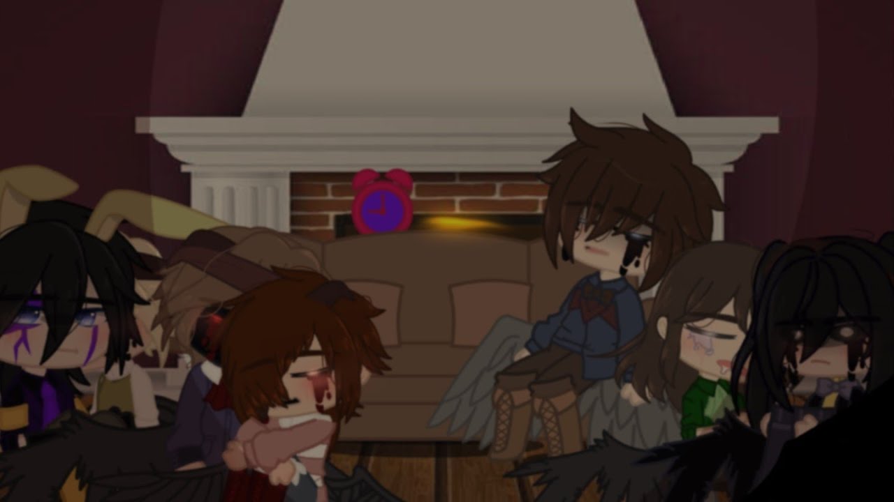 William Afton and the 6 missing children in a room for 24 hours || AU || Lady Yuki