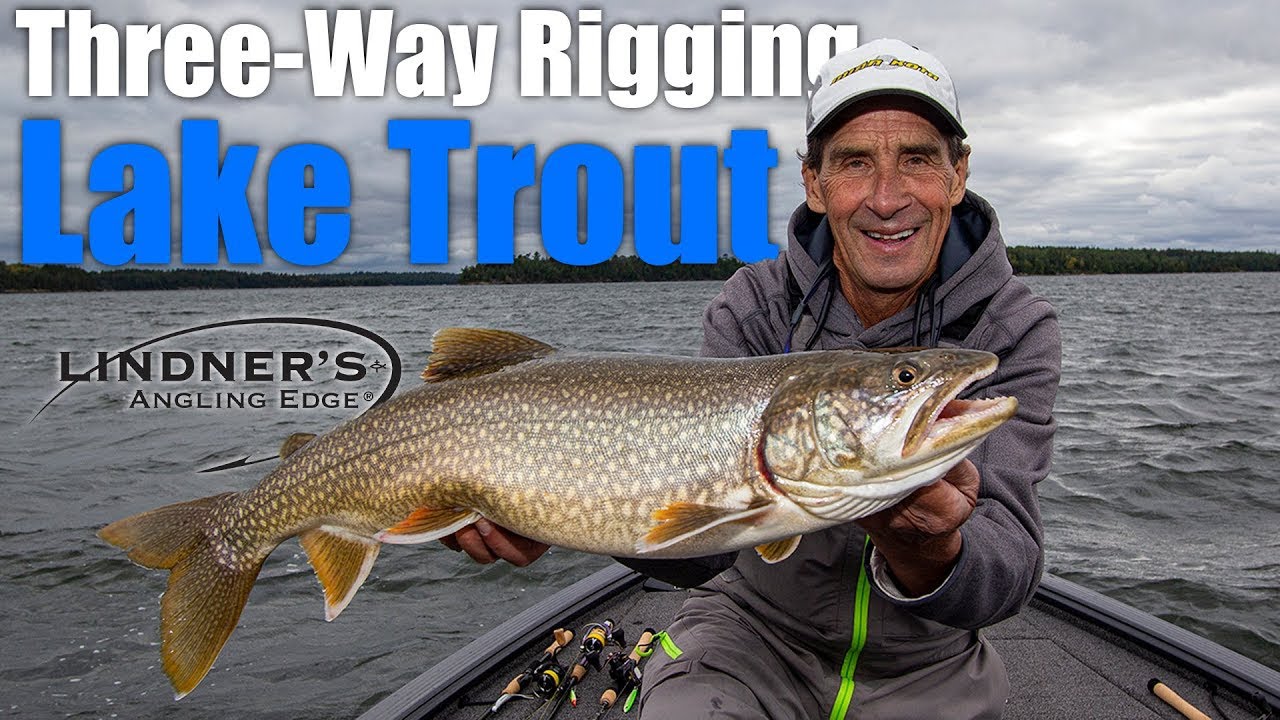 Three-Way Rigging Lake Trout (Lake of the Woods)! 