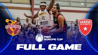 Keravnos BC v Itelyum Varese | Full Basketball Game | FIBA Europe Cup 2023