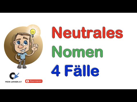 Video: So Bestimmen Sie Den Fall Eines Nomens