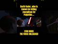 Darth Vader vs Youngling? #starwars #gaming #darthvader #starwarstheforceunleashed #galenmarek #sith