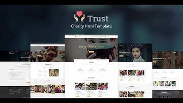 Trust – Nonprofit Charity Template | Themeforest Website Templates and Themes