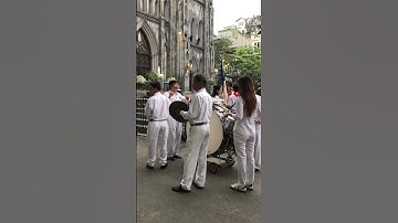 Giáo xứ Chính Toà Nhà Thờ Lớn-TGP-Hà Nội. Rước kiệu tôn vinh Đức Mẹ Fatima. Ngày 5/5/2024.