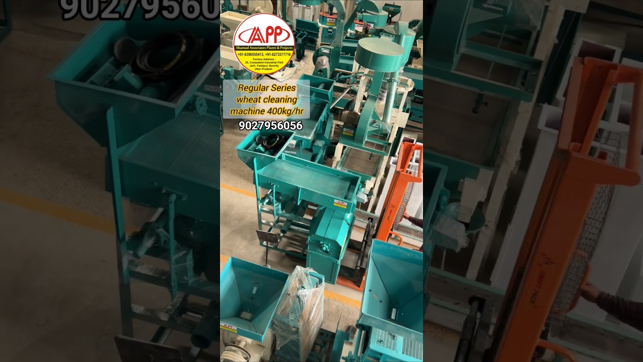 🌾✅️ wheat cleaning machine regular series. #wheatcleaningmachine