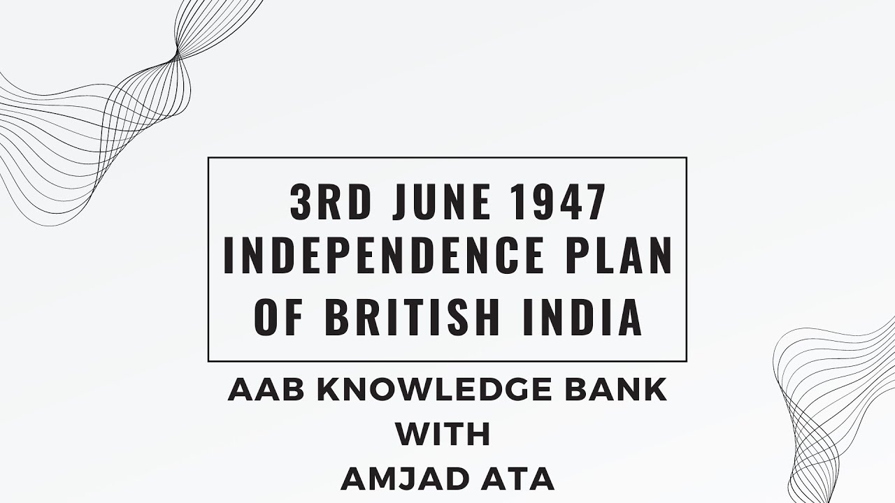 3rd June 1947 Plan       