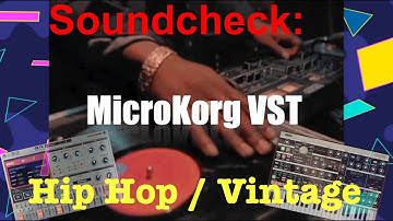 microKorg VST 😎 Sound Check: HipHop / Vintage