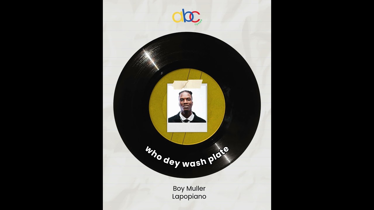 💿Boy Muller - Lapopiano lyric video 