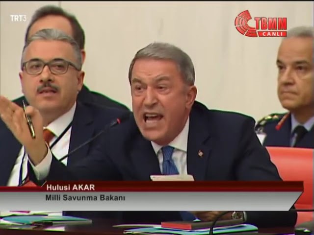 Bakan Akar’ın TBMM'de CHP Milletvekili Özgür Özel'in İddialarına Yanıtları adE4FHGdnOY