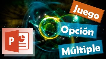 Juego de opción múltiple con Power Point