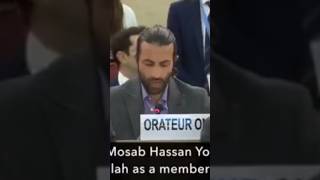 Mosab Hassan Yousef son of Hamas founder destroyed Hamas narrative of Israel as the  aggressor