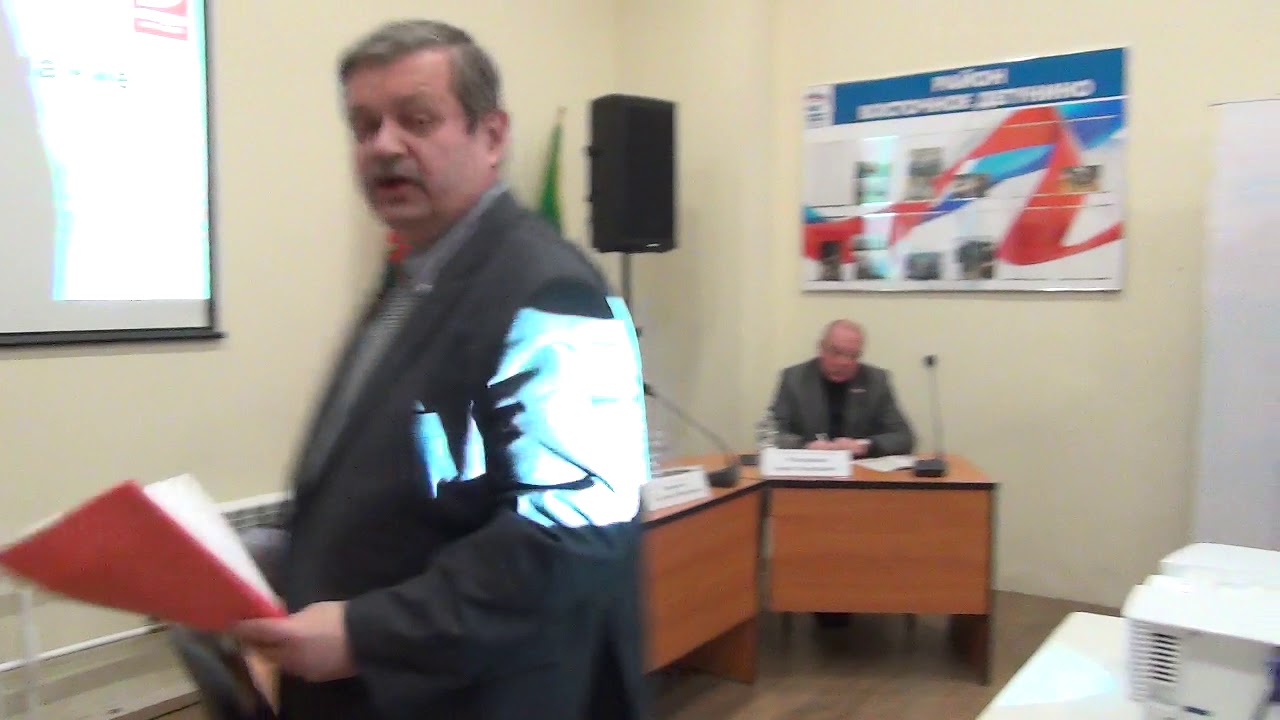 Встреча главы управы района Восточное Дегунино с жителями района от 20. ...