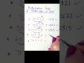 Multiplication #multiplicationtrick #mathtricks #maths #mathshorts #shorts #youtubeshorts