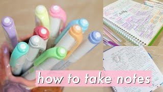 How to take AMAZING notes | Study Effectively!!