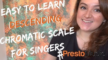 Chromatic Descending plus Ascending and Descending practice. Grade 4 singing / vocal exam