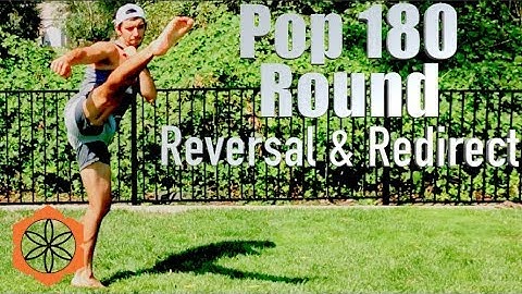 How to Pop 180 Round Reversal and Redirect | Tricking Tutorial