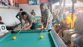 Simon Lubulwa Vs Caesar Chandiga  Sharp Shooters Arena 32man Grand Opening Comp