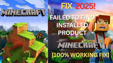 Fix "Failed to Find Installed Product" Error in Minecraft Bedrock Edition | 2025 Working Solution!
