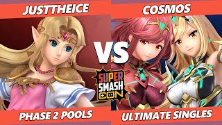 SSC Fall Fest  - JustTheIce (Zeldal) Vs. Cosmos (Pyra Mythra) SSBU Ultimate Tournament