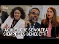 La sacada de trapos entre Angelica Lozano, Armando Benedetti y Paloma Valencia en el Senado