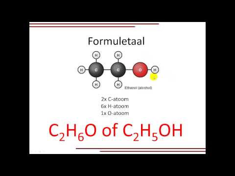 Video: Hebben elementen chemische formules?