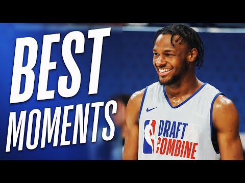 Best Plays From The 2024 NBA Draft Combine Scrimmages