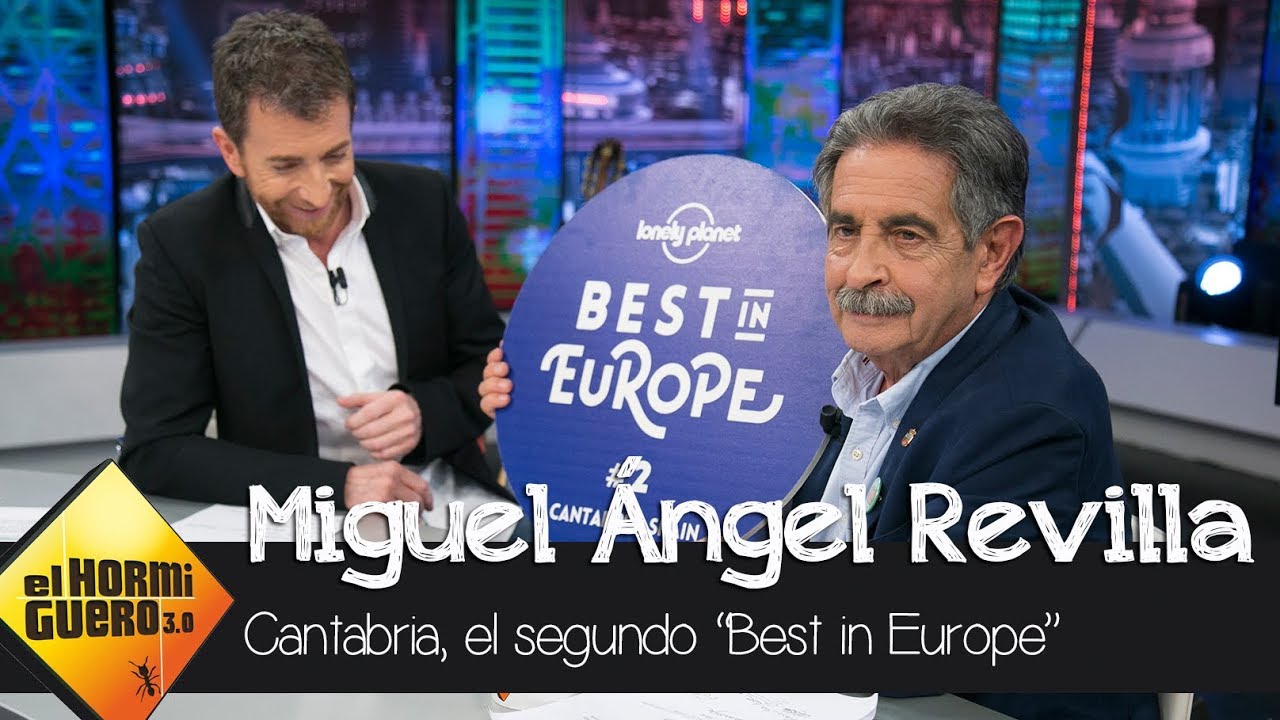 Miguel Ángel Revilla habla del premio que ha recibido Cantabria - El Hormiguero 3.0 antena 3 vis a vis