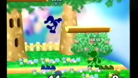 DDRKirby(ISQ) - 3-23,24-11 - SSBM - #26 - Green(G&W) vs. Blue(G&W).MPG