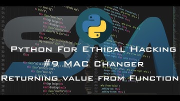 #9 Return value form Function || MAC Changer || Python for Hacking || S.M. Security
