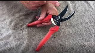 Sharpening Hand Pruners