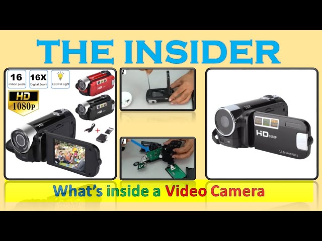 What's inside a Video Camera || The Insider class=