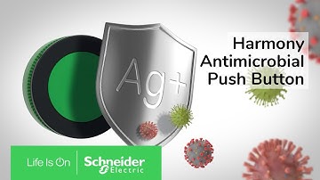 First-Ever Antimicrobial Pushbutton from Harmony Range | Schneider Electric