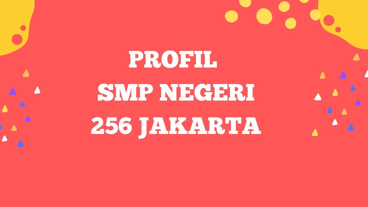 PORTOFOLIO SMP NEGERI 256 JAKARTA
