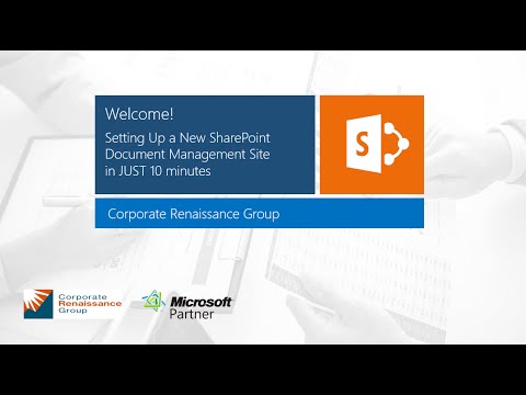 Setting Up a Document Management Site in Just 10 Minutes with SharePoint and Office 365