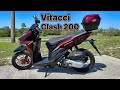 Best EFI Gas Scooter of 2023 - Vitacci Clash 200 - Oh Yeah It&#39;s Fast And Cheap!