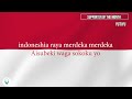 Indonesia Raya (Japanese Version)
